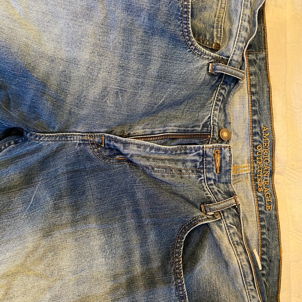 American Eagle jeans.